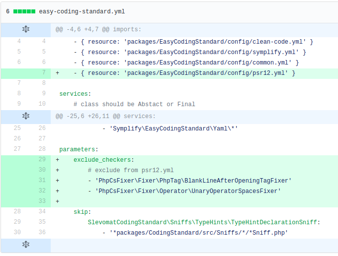 Integration to project with ECS